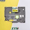 Nhãn in tiêu chuẩn brother Tze-651 24mm chữ đen nền vàng