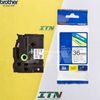 Nhãn in tiêu chuẩn brother Tze-261 36mm chữ đen nền trắng