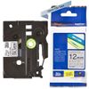 TZE-M931 Nhãn bạc -  Chữ đen trên nền bạc 12mm