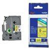 TZE-S621 Nhãn siêu dính - Chữ đen trên nền vàng 9mm
