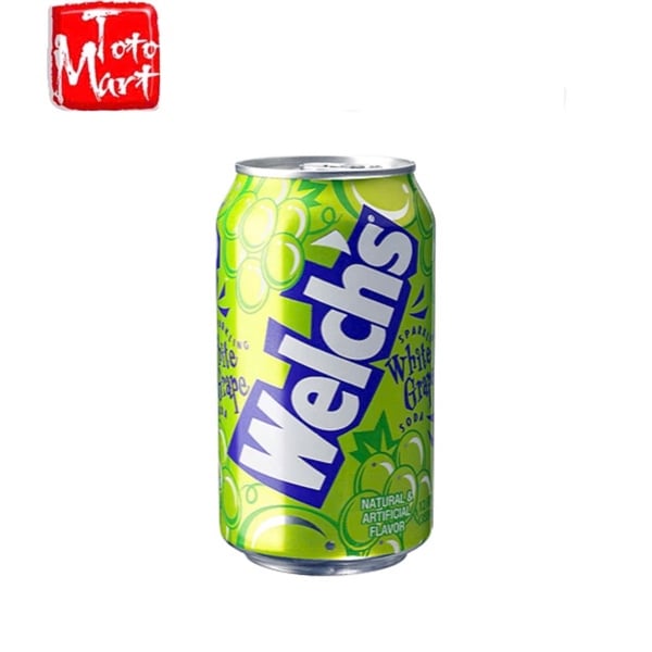 Nước soda Welchs Hàn Quốc vị nho xanh (355ml)