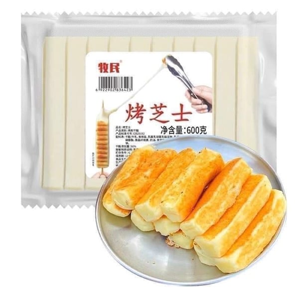 Bánh phô mai sữa nướng - 600g (túi 10 cây)