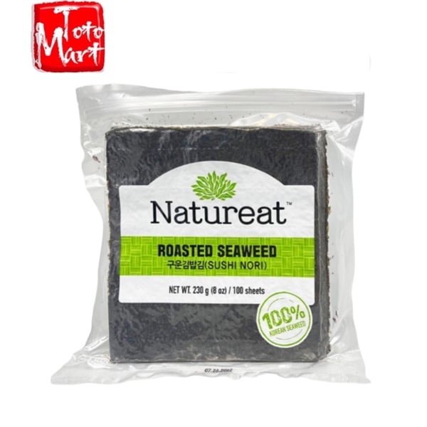 Rong biển cuộn cơm 100 lá Natureat CJ Foods (230g)