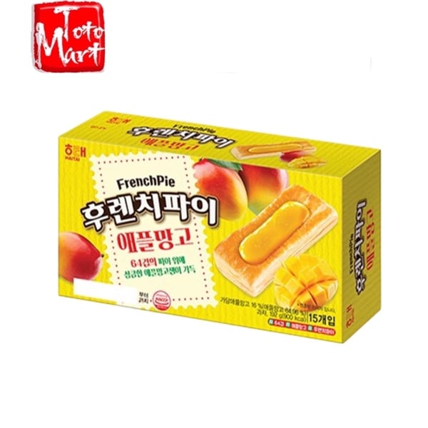 Bánh nướng French Pie mứt xoài Haitai Hàn Quốc (192g)