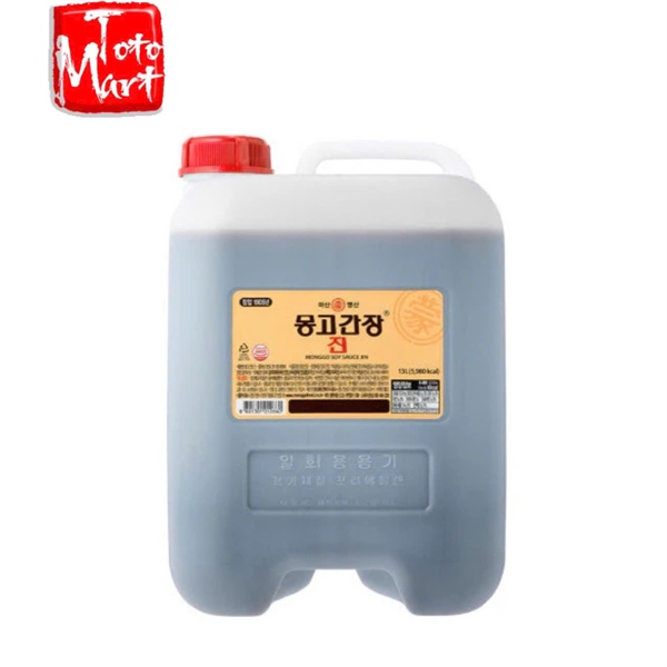 Nước tương Mongo Jin Hàn Quốc (13L)