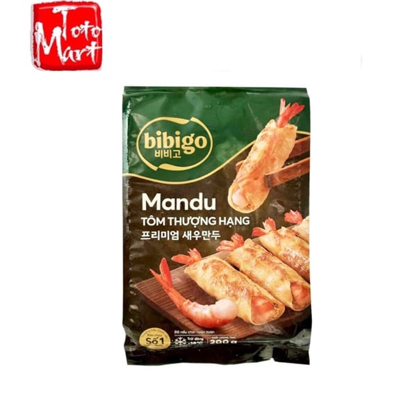 Bánh Mandu tôm thượng hạng Bibigo (200g)