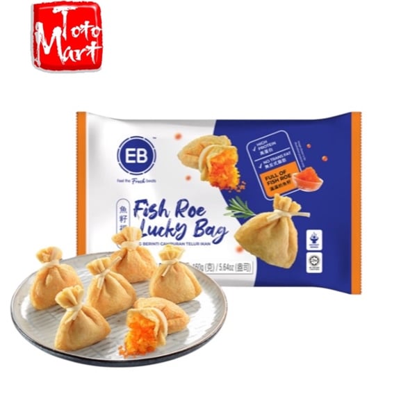 Túi tiền may mắn trứng cá EB Malaysia (150g)