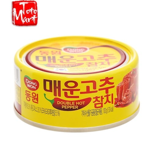 Cá ngừ hộp vị siêu cay Dongwon (100g)