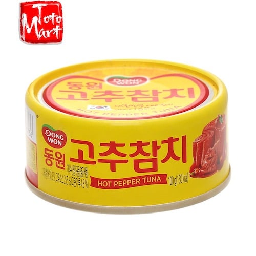 Cá ngừ hộp vị cay Dongwon (100g)