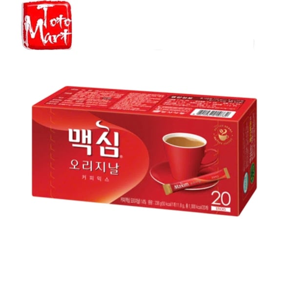 Cà phê hoà tan MAXIM Original Hàn Quốc 236g (20 gói)