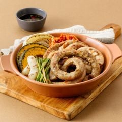 Combo 3 loại Lòng bò nướng, Tặng 1 Set ăn kèm + 1 gói sốt chấm