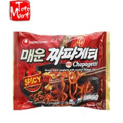 Mì tương đen cay Chapagetti Nongshim (137g)