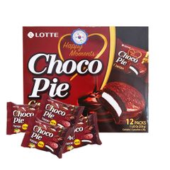 Bánh Chocopie Lotte Hàn Quốc vị ca cao (12 cái)