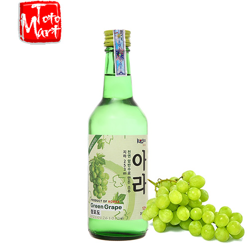 Rượu soju Korice - vị nho (360ml) – Totomart