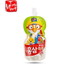 Nước hồng sâm cho bé Pororo Hàn Quốc vị táo (100ml)