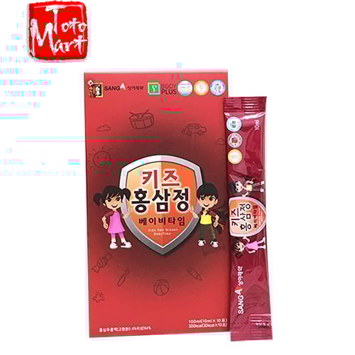 Nước hồng sâm Baby SangA Hàn Quốc (hộp 10 gói x 10ml)