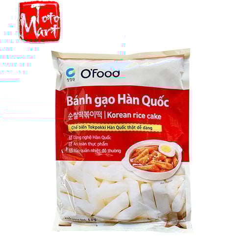 Bánh gạo tokbokki truyền thống O'Food (1kg)