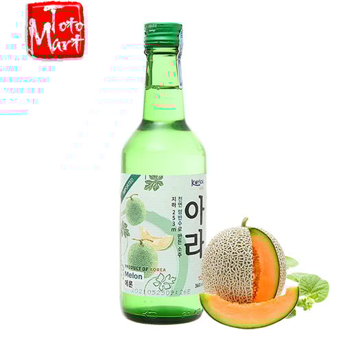 Rượu soju Korice - vị dưa lưới (360ml)