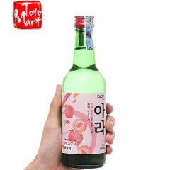 Rượu soju Korice - vị đào (360ml)