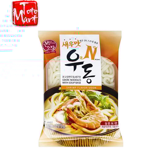 Mì udon vị tôm Hanil Food Hàn Quốc (225g)