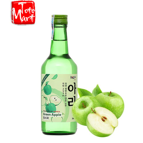 Rượu soju Korice - vị táo (360ml)