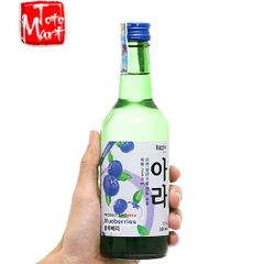 Rượu soju Korice - vị việt quất (360ml)