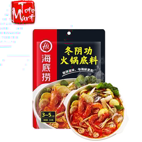 Gia vị lẩu Haidilao vị lẩu Thái tomyum (210g)