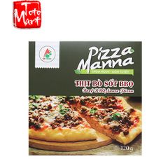 Pizza Manna thịt bò sốt BBQ (120g)