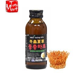 Hộp nước đông trùng hạ thảo Well-being life Hàn Quốc (100ml x 10 chai)