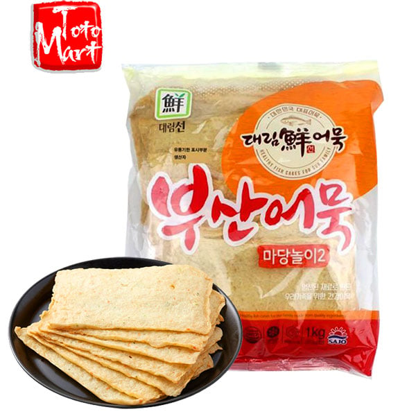 Chả cá miếng Sajo Hàn Quốc (1kg)