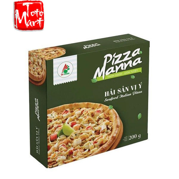 Pizza Manna Hải sản vị Ý (120g)