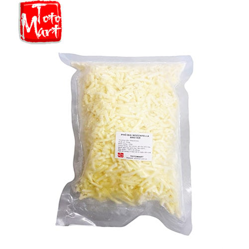 Phô mai mozzarella bào sợi (500g)