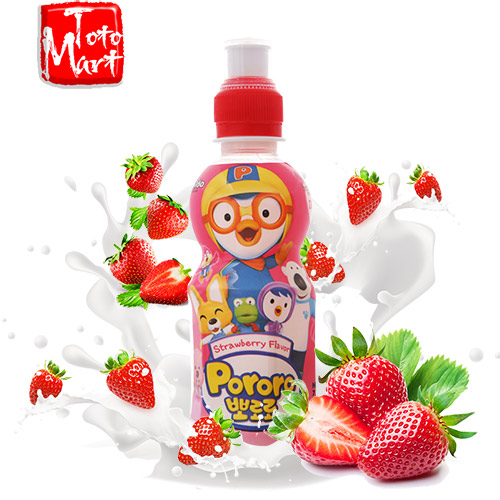 Nước uống Pororo hương vị dâu (235ml)