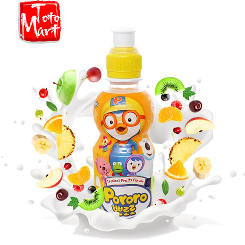 Nước uống Pororo hương vị trái cây nhiệt đới (235ml)