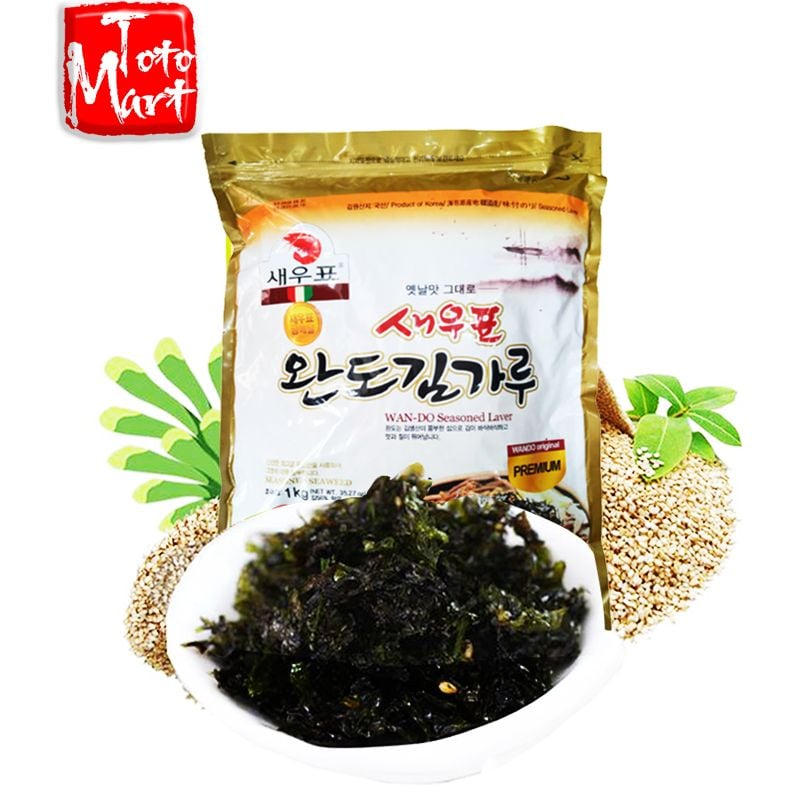 Rong biển vụn có mè (1kg)