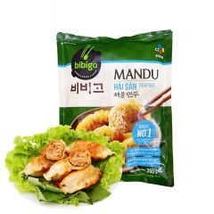 Bánh xếp Mandu hải sản Bibigo (350g)