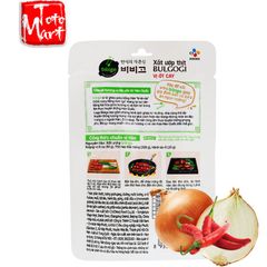 Xốt ướp thịt Bulgogi vị ớt cay Bibigo (80g)