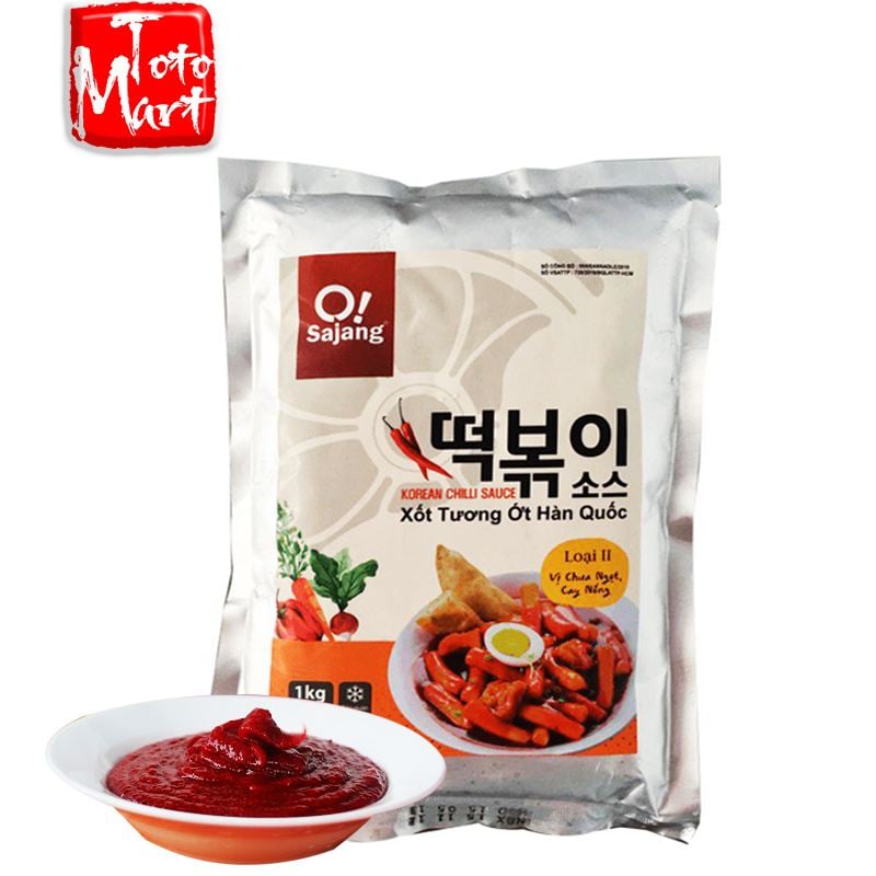 Sốt cay O - Sajang loại 2 (1kg)