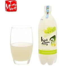 Rượu gạo Makgeolli Koolsoondang - vị nho (750ml)