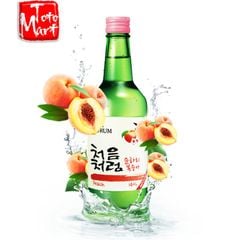 Rượu soju Chum Churum - vị đào (360ml)