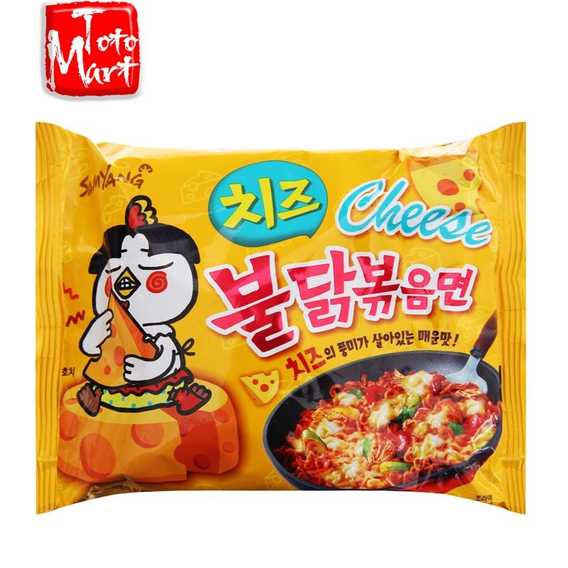 Mì cay Samyang vị phô mai gói 140g