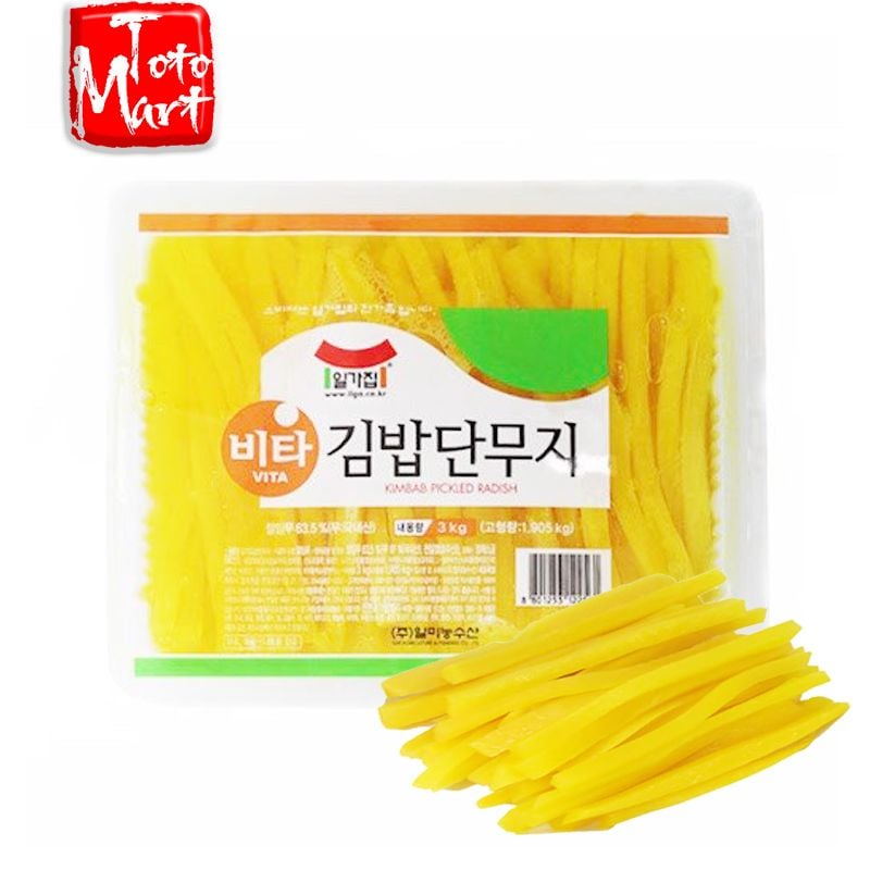 Củ cải muối cắt sợi (3kg)