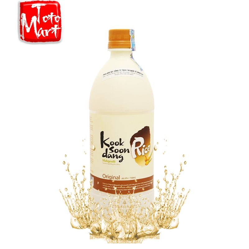 Rượu gạo Makgeolli Koolsoondang truyền thống (750ml)