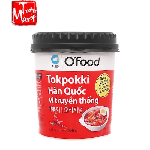 Tokpokki vị truyền thống O'Food (105g)