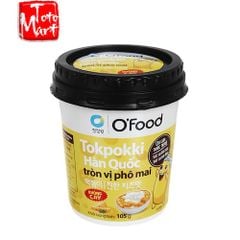 Tokpokki trọn vị phô mai không cay O'Food (105g)