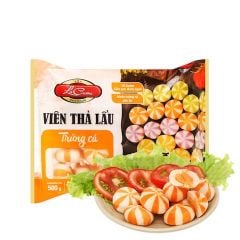 Viên thả lẩu - bánh bao trứng cá (500g)