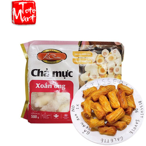 Chả mực xoắn ống (500g)