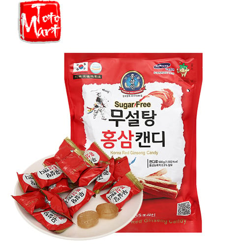 Kẹo sâm không đường 365 Hàn Quốc (500g)