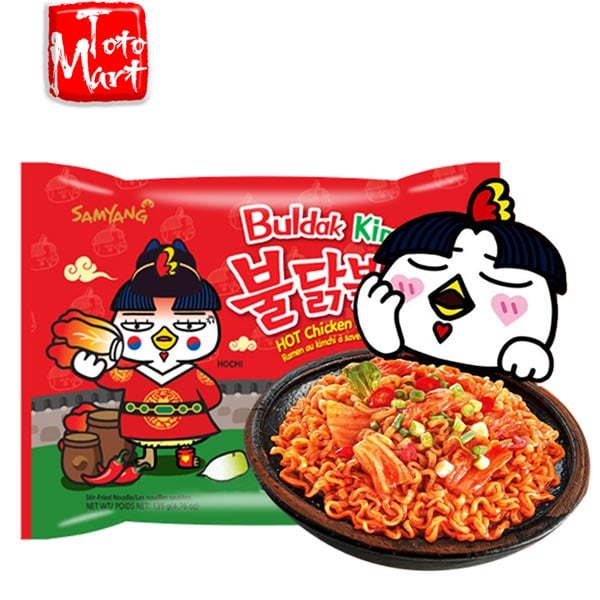 Mì cay khô vị kim chi Samyang (140g)