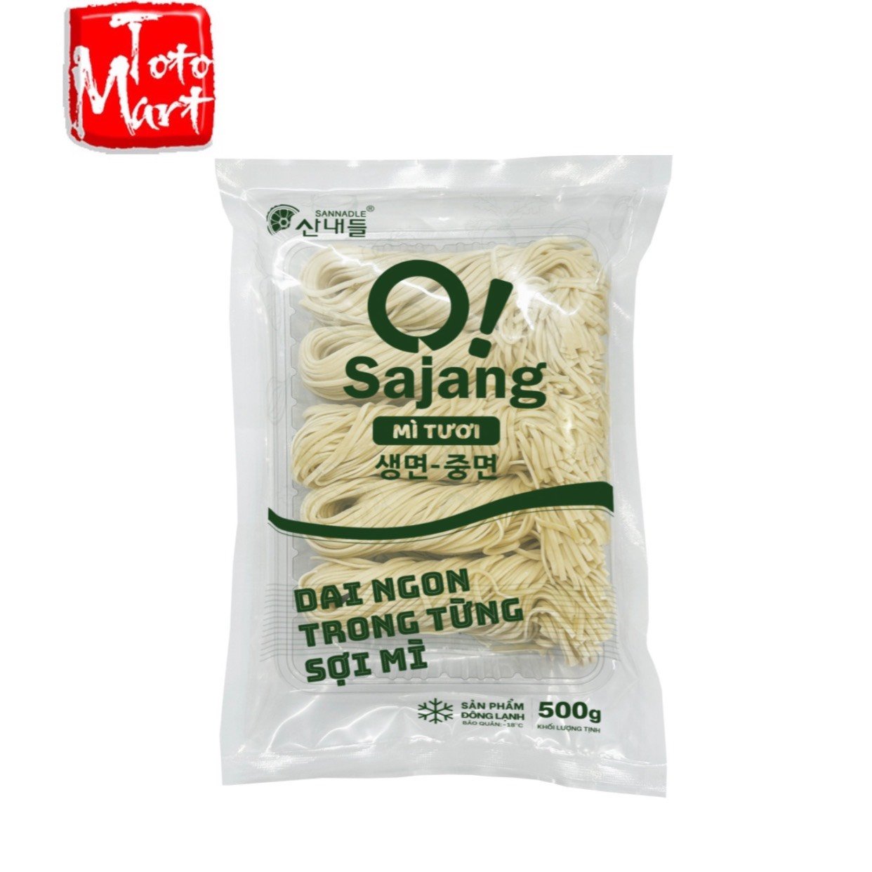 Mì tươi Hàn Quốc O - sajang (500g)